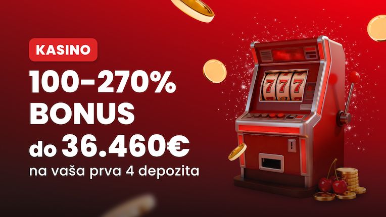 Casino Bonus – Do 270%