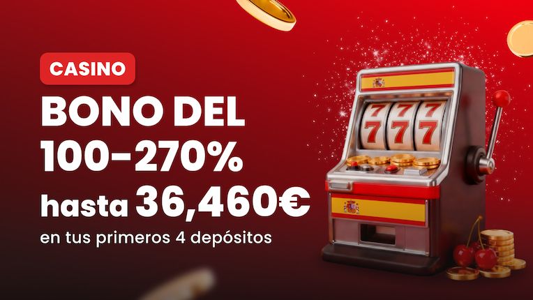 Bono Casino – Hasta 270%