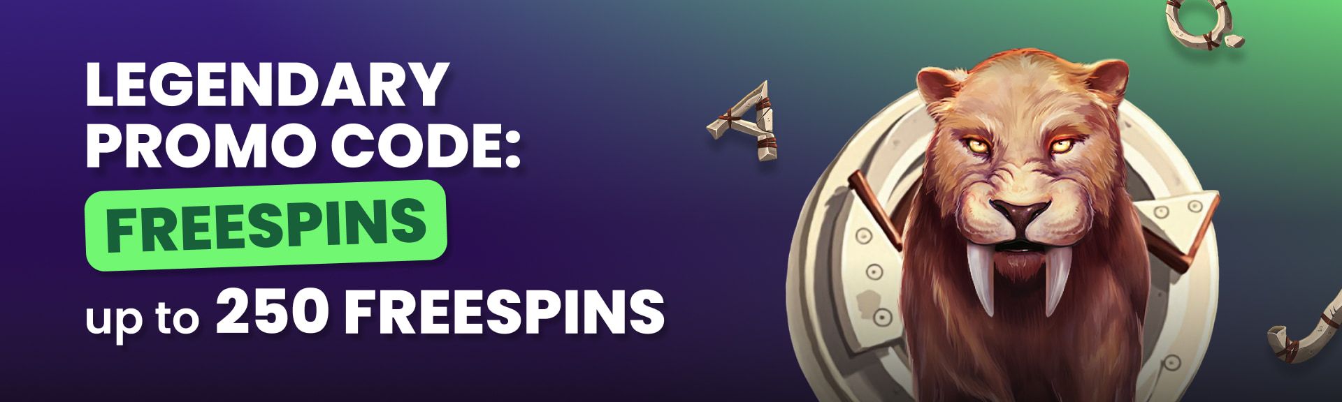 FREESPINS Bonusu – Primal Hunt oyununda 250 Free Spin’e kadar