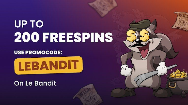LEBANDIT – Le Bandit oyununda 200 adede kadar Ücretsiz Döndürme