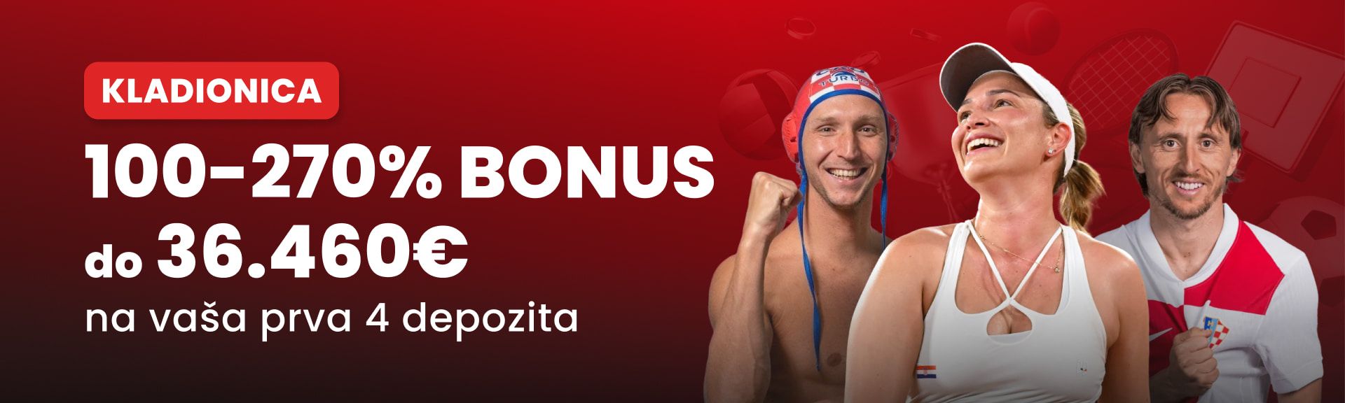 Sportski Bonus – Do 270%