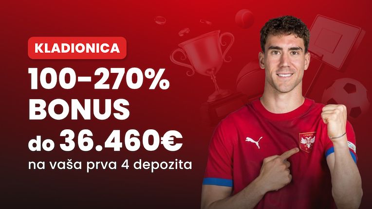 Sportski Bonus – Do 270%
