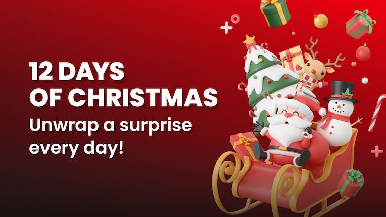 12 Days of Christmas – Daily Casino Bonuses & Free Spins